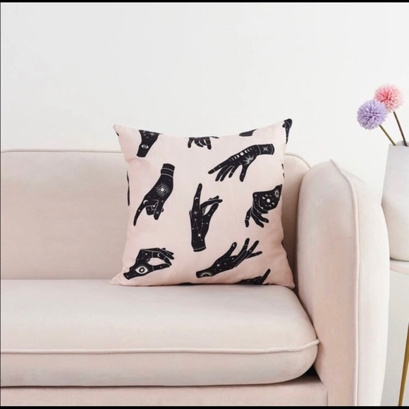 Mystic Hands Throw Pillow Cover - Picture 3 of 5